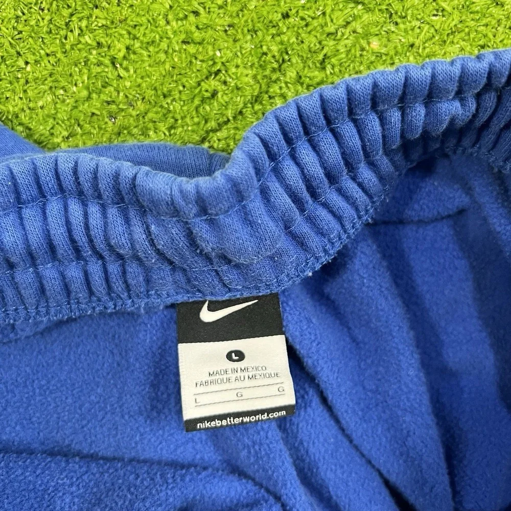 Vintage SMU Team Issue Nike Pants LG‎ Y2K Mustang Baseball Wide Leg Sweatpants